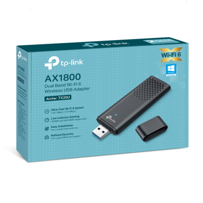 Сетевой адаптер беспроводной USB AX1800 Tp-Link Archer TX20U