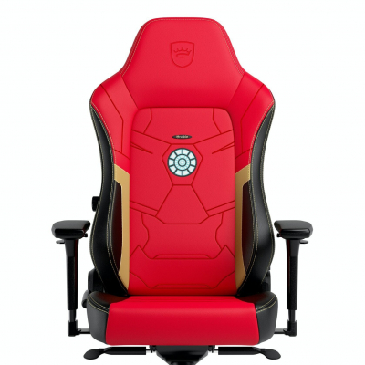 Игровое кресло Noblechairs HERO Iron Man Special Edition <Экокожа, подлокотник 4D, газлифт 4> Игровое кресло Noblechairs HERO Iron Man Special Edition <Экокожа, подлокотник 4D, газлифт 4>