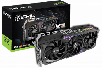 Видеокарта Inno3D PCI-E NV RTX4090 iChill X3 24GB Box