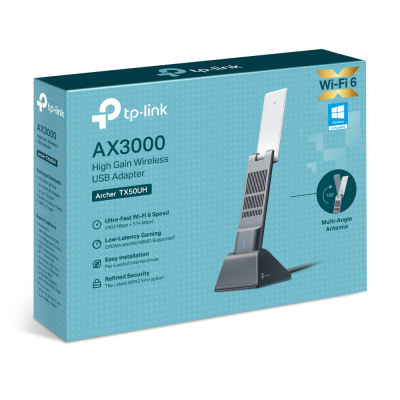 Сетевой адаптер беспроводной USB AX3000 Tp-Link Archer TX50UH