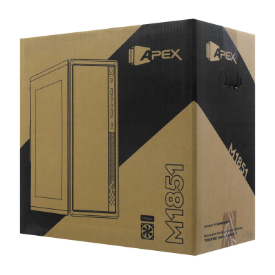 Корпус ПК без БП APEX M1851 mATX mini tower 