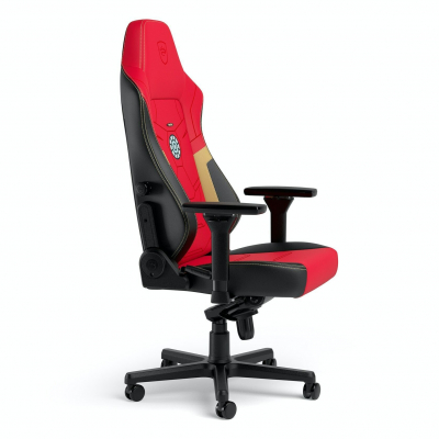 Игровое кресло Noblechairs HERO Iron Man Special Edition <Экокожа, подлокотник 4D, газлифт 4> Игровое кресло Noblechairs HERO Iron Man Special Edition <Экокожа, подлокотник 4D, газлифт 4>