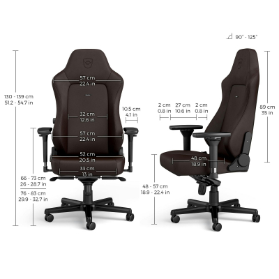 Игровое кресло Noblechairs HERO Java Edition <Экокожа, подлокотник 4D, газлифт 4> Игровое кресло Noblechairs HERO Java Edition <Экокожа, подлокотник 4D, газлифт 4>