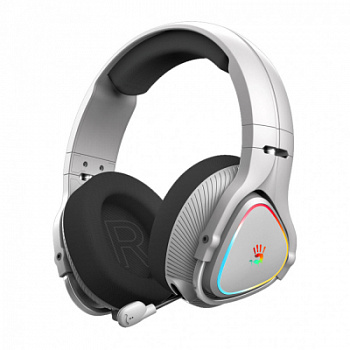 Наушники беспроводные игровые Bloody MR710-Gray <BT+2.4G>