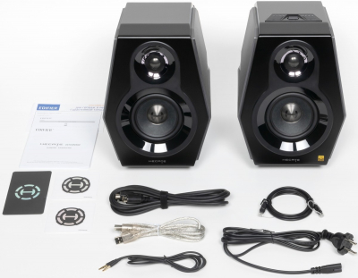 Акустическая система Bluetooth Edifier G5000 Black <2.0, RMS 88Вт, 55Гц-20кГц, RGB, BT, Hi-Res> Акустическая система Bluetooth Edifier G5000 Black <2.0, RMS 88Вт, 55Гц-20кГц, RGB, BT, Hi-Res>