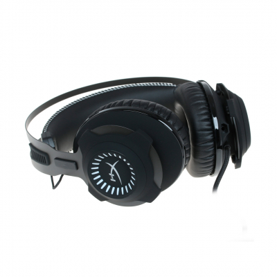 Наушники-гарнитура игровые HyperX Cloud Revolver <HX-HSCR-GM, черный-белый>