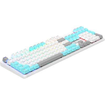 Клавиатура игровая Bloody S510R-Icy White Brown  <USB, механическая, 1,8м>