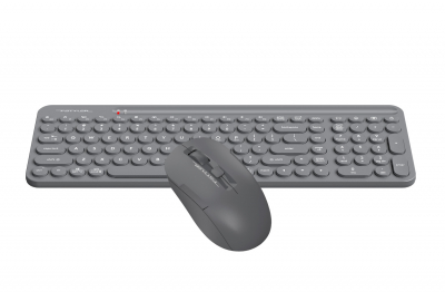Клавиатура+мышь беспроводная A4tech Fstyler FG3300 Air Grey