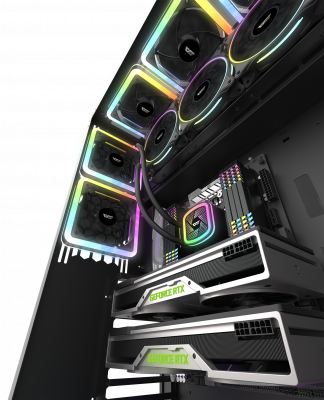 Корпус ПК без БП DarkFlash DF800 <EATX, 9x3.5, 7x2.5, 2xUSB 3.0, 2xUSB2.0, Audio, 552*271*771mm>