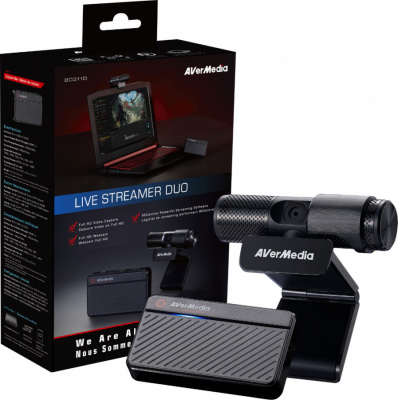 Набор для стримов Live Streamer AverMedia BO311D<карта захвата Live Gamer GC311+ Full HD вэб-камера>
