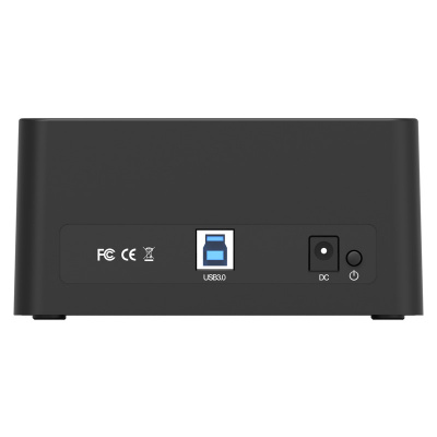 Док-станция HDD 2.5/3.5" ORICO 6619US3-V1-EU-BK-BP <USB3.0, SATA III,  кабель 1М>