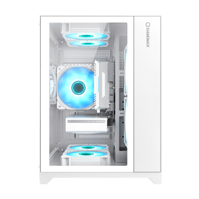 Корпус ПК без БП GameMax Infinity Mini White <MATX>