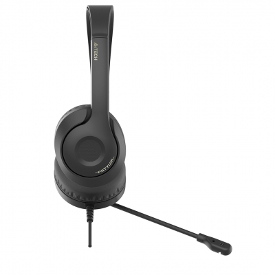 Наушники+микрофон A4tech FH100U-Stone Black Наушники+микрофон A4tech FH100U-Stone Black