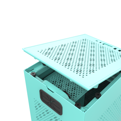 Корпус ПК без БП DarkFlash DLH21 NEO MINT <ITX, 1x3.5, 2xUSB 3.0, 1xType C, 238.8*175*412mm >