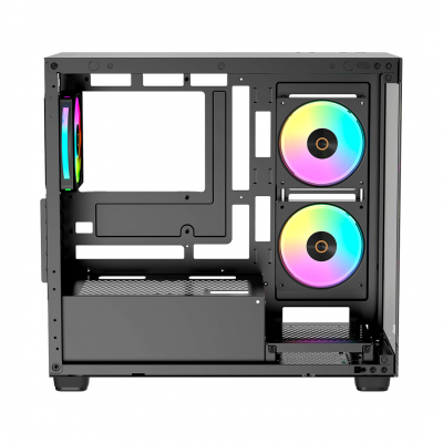 Корпус ПК без БП Ocypus Gamma C52 BK ARGB mATX/ITX 3xUSB Черный Gamma-C52-BKD300XX-GL