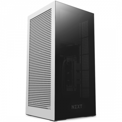 Корпус  NZXT H1 V2 ( СЖО, БП 750W GOLD, Gen4 riser, fan controller) Белый