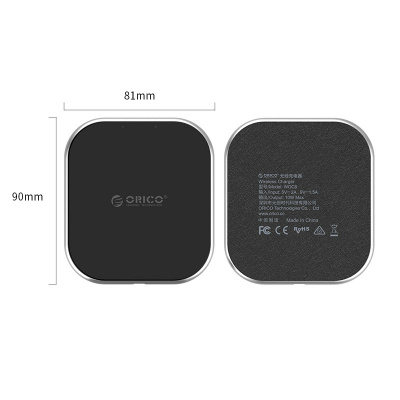 Беспроводное зарядное устройство ORICO WOC6-SV-PRO <Micro B, 10W, 90*81*6mm>