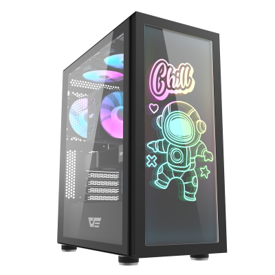 Корпус ПК без БП DarkFlash Dk210 Graffiti <ATX, 2x3.5, 1xUSB 3.0, 2xUSB2.0, Audio, 410*210*480mm> Корпус ПК без БП DarkFlash Dk210 Graffiti <ATX, 2x3.5, 1xUSB 3.0, 2xUSB2.0, Audio, 410*210*480mm>