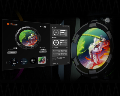 Жидкостная система охлаждения ID-Cooling SL360 XE LCD <2066/2011/1851/1700/1200/1151/AM5, TDP 350W>