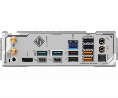 Материнская плата ASRock Z890 STEEL LEGEND WIFI LGA1851 4xDDR5 8xSATA 5xM.2 HDMI DP ATX