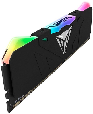 Оперативная память DDR4 PC-25600 (3200 MHz) 16Gb (8GB*2) PATRIOT VIPER RGB <1x8, геймерская серия>