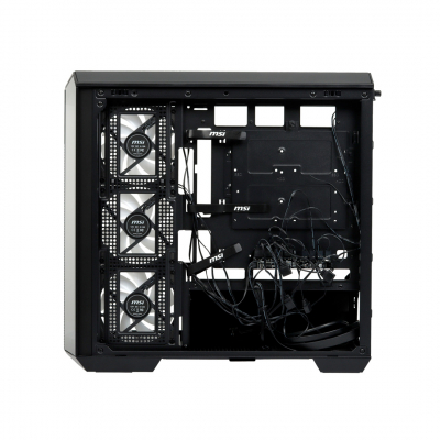 Корпус ПК без БП MSI MAG PANO M100R PZ mATX/ITX 1x3.5"/2.5", USB 3.2 Type-A Black