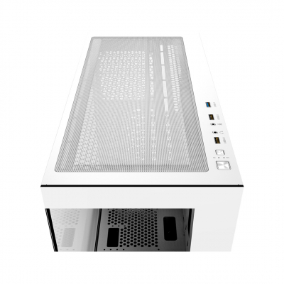 Корпус ПК без БП Ocypus Gamma C72 WH ATX/mATX/ITX 3xUSB Белый Gamma-C72-WHD000XX-GL