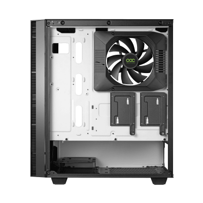 Корпус ПК без БП GameMax Brufen C3 COC BW <ATX, Tempered Glass, (L)360*(W)210*(H)440mm>