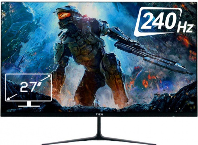 Монитор ЖК 27" TIEM 27TF24Y <240Гц 1мс 300cd/m 1000:1 1xHDMI 1xDP RGB LED>