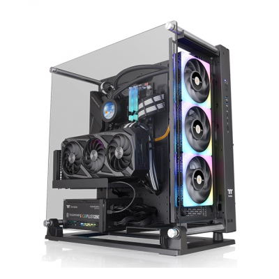 Корпус Thermaltake Core P3 TG Pro Black/Wall Mount/SGCC/Tempered Glass*1, CA-1G4-00M1WN-09