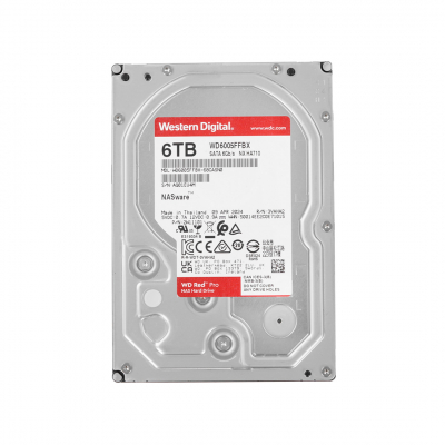 Жесткий диск HDD 6Tb Western Digital RED PRO WD6005FFBX <SATA 6Gb/s 3.5" 256Mb 7200rpm > Жесткий диск HDD 6Tb Western Digital RED PRO WD6005FFBX <SATA 6Gb/s 3.5" 256Mb 7200rpm >