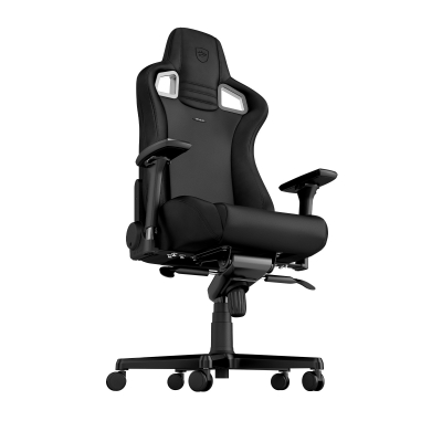 Игровое кресло Noblechairs EPIC Black Edition <Экокожа, подлокотник 4D, газлифт 4> Игровое кресло Noblechairs EPIC Black Edition <Экокожа, подлокотник 4D, газлифт 4>