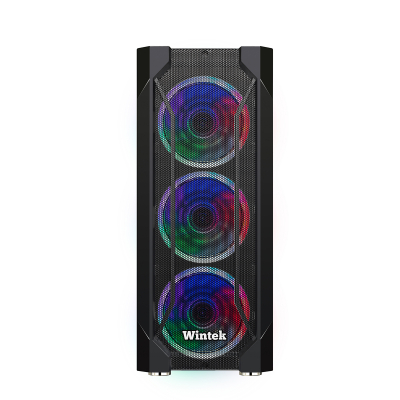 Корпус Wintek Rainbow K106 TG, ATX/Micro ATX, USB 1*3.0/2*2.0, 0,45 mm, 3*12cm SR Rainbow fan Корпус Wintek Rainbow K106 TG, ATX/Micro ATX, USB 1*3.0/2*2.0, 0,45 mm, 3*12cm SR Rainbow fan