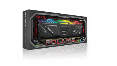 Оперативная память 32GB Kit (2x16GB) GEIL Polaris RGB 5600Mhz DDR5 GOSG532GB5600C38ADC Gray