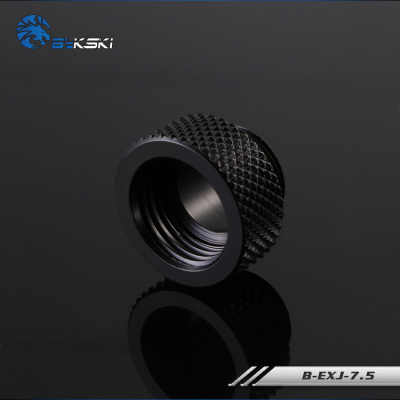Фитинг удлинитель резьбовой Bykski B-EXJ-7.5 <7,5мм, Размер резьбы: G1/4, Black>