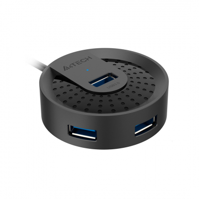 USB Хаб A4tech HUB-30-Black