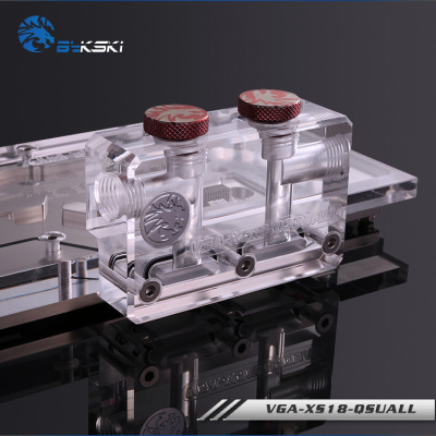 Соединительный модуль для блока GPU Bykski VGA-XS18-QSQUALL <L-образный> Соединительный модуль для блока GPU Bykski VGA-XS18-QSQUALL <L-образный>