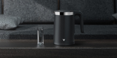 Умный электрочайник Xiaomi Viomi Smart Kettle Bluetooth V-SK152B Black <металл/пластик 1,5л. Черный>