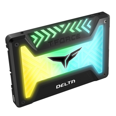 Накопитель SSD 2.5" SATA III TEAM T-FORCE DELTA RGB 500GB  BLACK up to 560/500 MB/s RETAIL