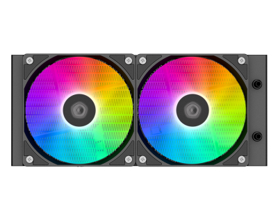 Водяное охлаждение для процессора ID COOLING SL240 XE ( lcd-экран ) black