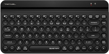 Клавиатура беспроводная A4tech Fstyler FBK30-Black <USB 2,4GHz, BT, BAT AAA, BLACK>