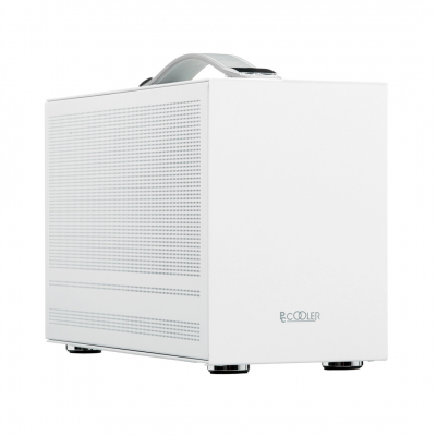 Корпус ПК без БП PCCooler I100 PRO MESH WH ITX USB3.0 1x3.5", 1x2.5" White