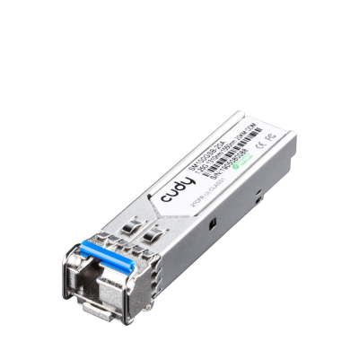 Оптический трансивер GbE SFP WDM CUDY SM100GSB-20A <1.25Gbs, SM, Bi-di, 1310Tx/1550Rx FP 20km>