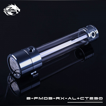 Помпа с резервуаром Bykski B-PMD3-RX-AL+CT230 <56/230ММ, 600л/ч>