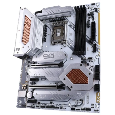 Материнская плата S-1700 Z690 Colorful CVN Z690D5 GAMING FROZEN V20 <1700, DDR5-5600+OC, DP+HDMI>