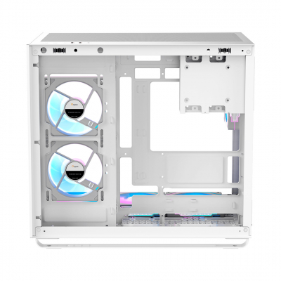 Корпус ПК без БП Ocypus Iota C70 WH ARGB ATX/mATX/mITX 2xUSB, Type-C, Белый, Iota-C70-WHD600XX-GL