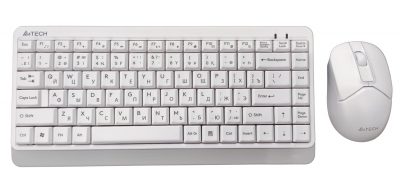 Клавиатура+мышь беспроводная A4tech Fstyler FG1112-White USB Клавиатура+мышь беспроводная A4tech Fstyler FG1112-White USB