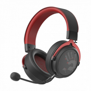 Наушники беспроводные игровые Bloody MR590 RED <BT+2.4G, Type-C>