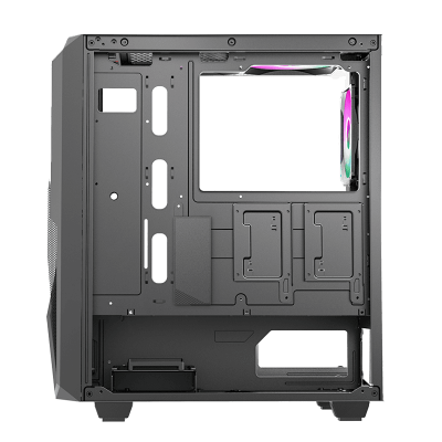 Корпус ПК без БП GameMax Revolt <ATX, 1x120mmRGB, USB2.0x2, USB3.0x1, 400x185x470mm>