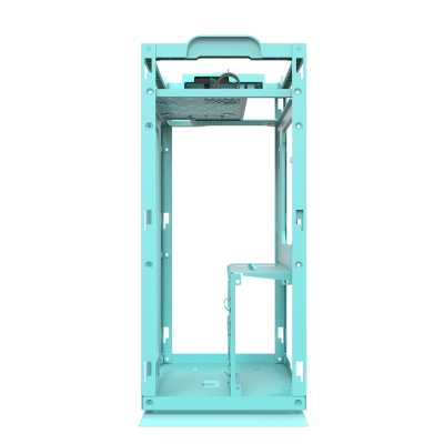 Корпус ПК без БП DarkFlash DLH21 NEO MINT <ITX, 1x3.5, 2xUSB 3.0, 1xType C, 238.8*175*412mm >